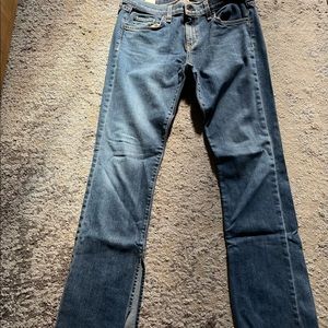 PUC rag& bone flare jeans with slits!